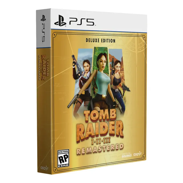 Tomb Raider I-iii Remastered Deluxe Edition - Playstation 5