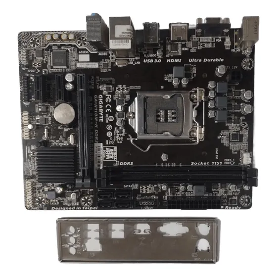 Placa Mae 1151 Ddr3 H110 Gigabyte Ga-h110m-h Leia O Anuncio