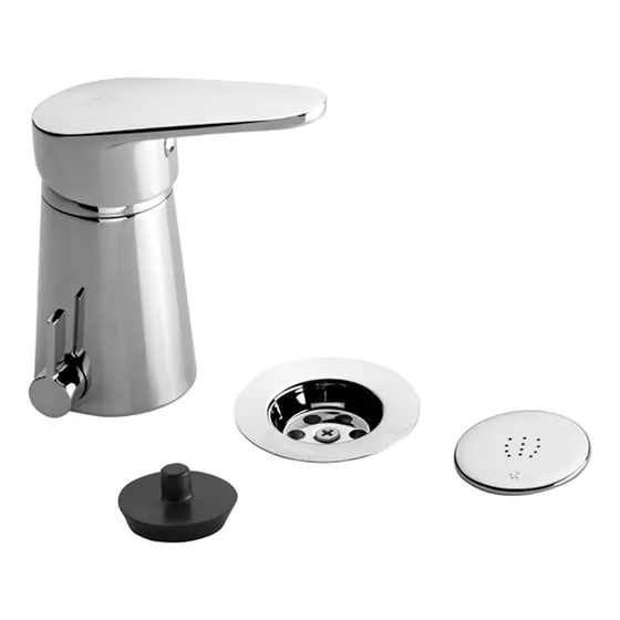 Grifería De Bidet Fv M4 Compacta 0189/m4-cr Acabado Brillante Color Plateado