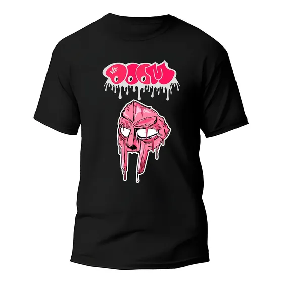 Playera Mf Doom Graffiti Rosa Rap Hip Hop Unisex