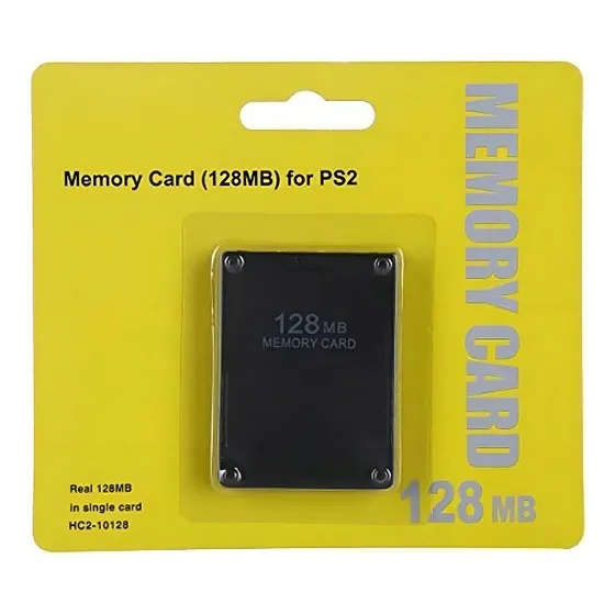 Memory Card 128 Mb Playstation 2 Ps2 Lacrado