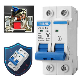 Interruptor Termomagnetico Ac Riel Din 2 Polos Interruptor Termomagnetico Ac Riel Din 2 Polos