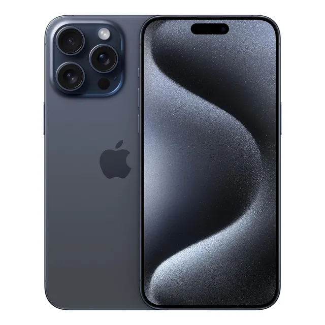 Apple Iphone 15 Pro Max (256 Gb) (esim) Azul Titanio / At&t Azul Titanio (Reacondicionado)