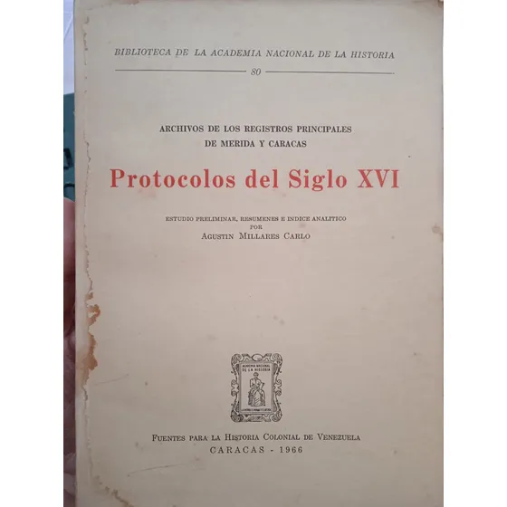 Archivos Registros Ppales Mérida Y Caracas Xvi / Genealogía 