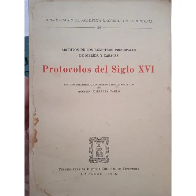 Archivos Registros Ppales Mérida Y Caracas Xvi / Genealogía 