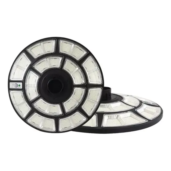 Foco Solar Tipo Ufo 2000w+ Base Soporte + Control + Estructura Blanco