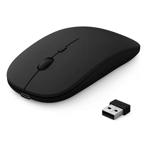 Mouse Inalámbrico Recargable Usb Wirelees 2.4g