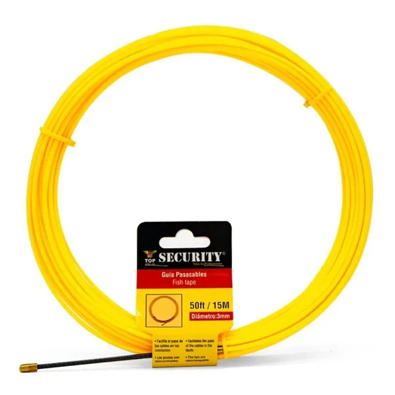 Guía Pasacable Cinta Pasa Cable 15 Metros Diámetro 3mm