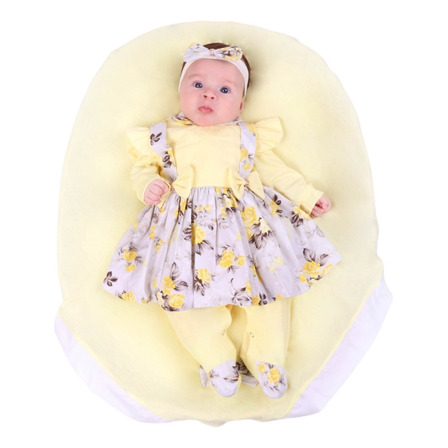 Saida De Maternidade Menina Charme Floral 04 Peças Saida De Maternidade Menina Charme Floral 04 Peças