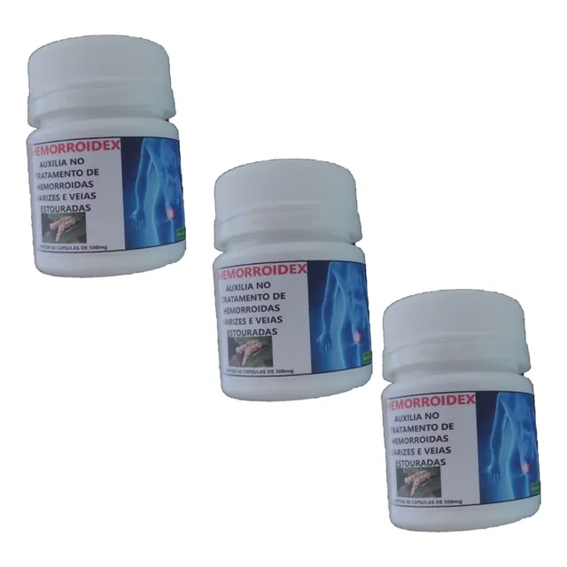 3remedio De Hemorroida 30 Comprimidos Cada Super Promoção