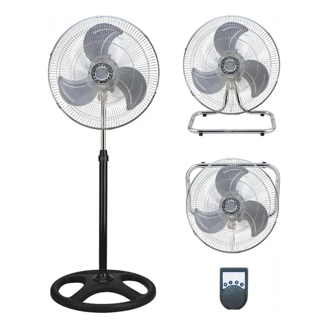 Ventilador Multifuncional 3 En 1 Con 3 Aspas Diámetro 45 Cm