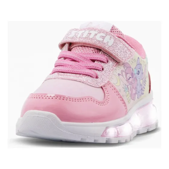 Zapatilla Footy Stitch Plus Rosa Con Luz Al Pisar