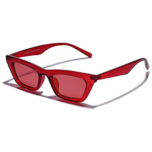 Vanlinker Polarized Small Trendy Skinny Cat Eye Gafas Jdgdt