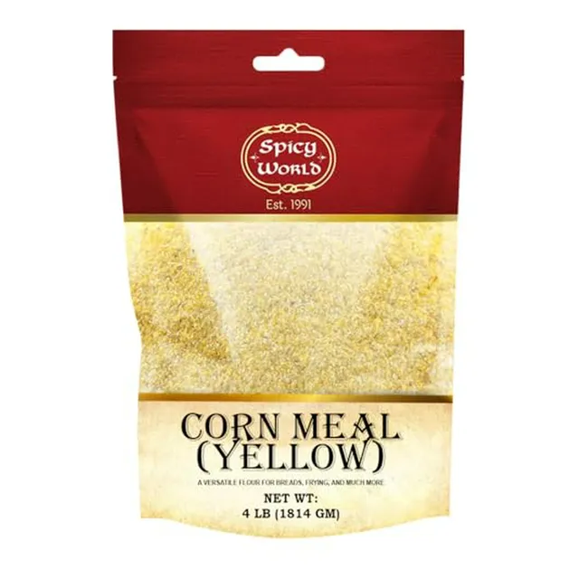 Harina De Maíz Amarillo, Compatible Con Hacer Pan De Maíz Y 