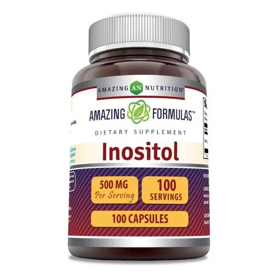 Inositol 500 Mg 100 Tablets Amazing Nutrition