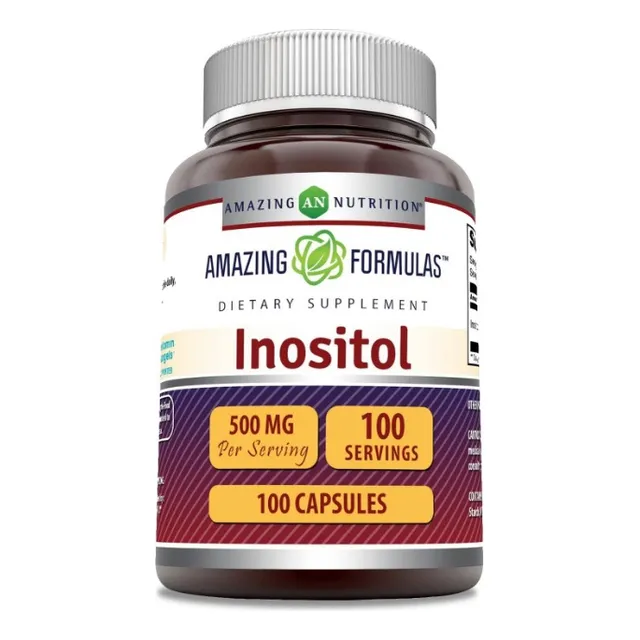 Inositol 500 Mg 100 Tablets Amazing Nutrition