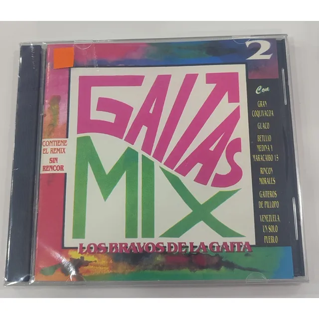 Gaitas Mix Los Bravos De La Gaita / Cd Nuevo Original