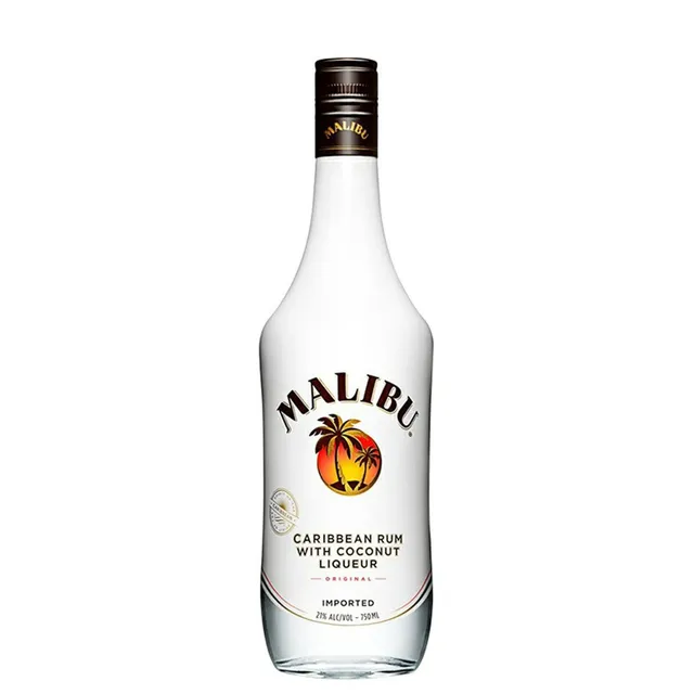Ron Malibu con licor de coco importado botella de 750ml