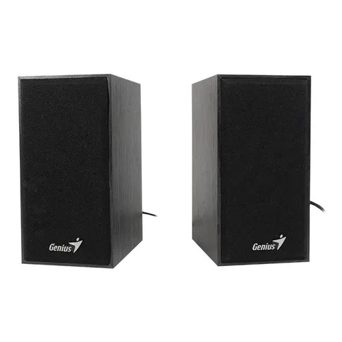 Parlantes Genius Sp-hf180 6w Conexión Usb / 3.5mm - Negro