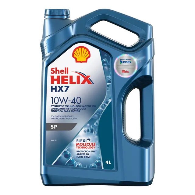 Aceite De Motor Shell Helix Hx7 Sp 10w40 4 Litros