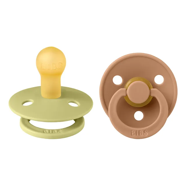 Bibs Chupetes Colour Redondo Caucho Bpa Free Set X2 Full