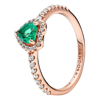 Anillo Panda Corazón Elevado Verde Brillante Kit 09 Anillo Panda Corazón Elevado Verde Brillante Kit 09