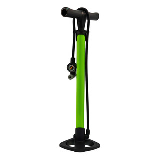 Bomba De Aire De Piso Para Bicicleta Con Manometro Acero Bomba De Aire De Piso Para Bicicleta Con Manometro Acero