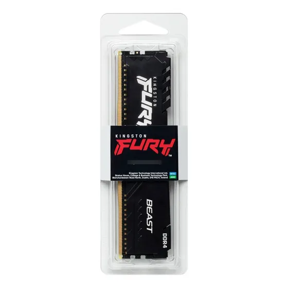 Memoria Ram Ddr4 8gb 3200mhz Kingston Fury Beast, Cl16, Udim