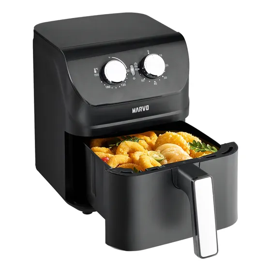 Freidora Sin Aceite Marvo 4 Litros Air Fryer Premium Trex
