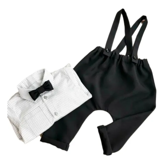 Trajecito O Conjunto De Bebe Body Camisa Pantalón