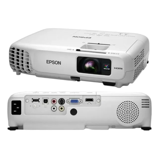 Proyector Epson Powerlite X24+ 3500lm Blanco 110v