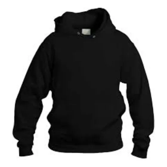Suéter Color Negro Unicolor Unisex