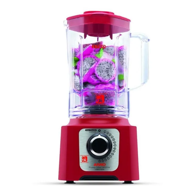 Liquidificador Arno Power Max Limpa FĂĄcil Ln56 Cor Vermelho Liquidificador Arno Power Max Limpa FĂĄcil Ln56 Cor Vermelho