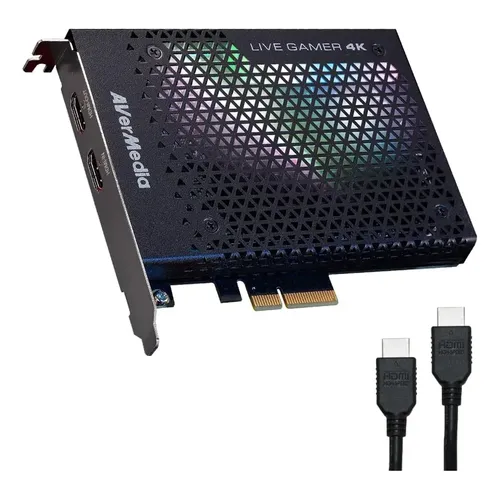 AVerMedia　GC553 Capture Card Avermedia Live Gamer Ultra Gc553 4k60 Hdr - Negro