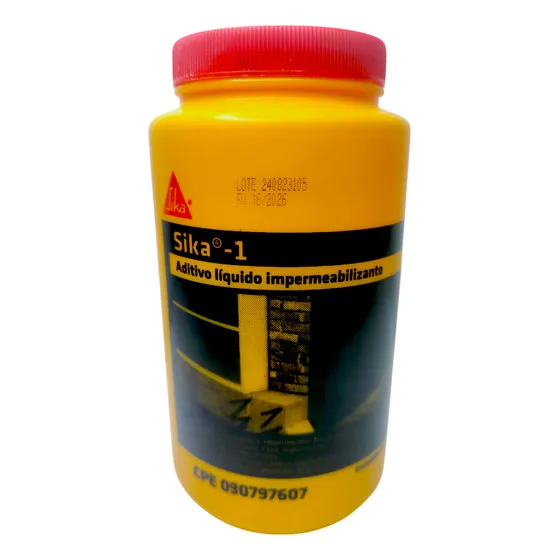 Sika-1 Un Litro Aditivo Líquido Impermeabilizante