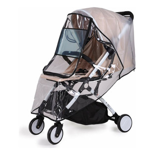 Funda Para Cochecito Baby Rain Transparente Ajustable Funda Para Cochecito Baby Rain Transparente Ajustable