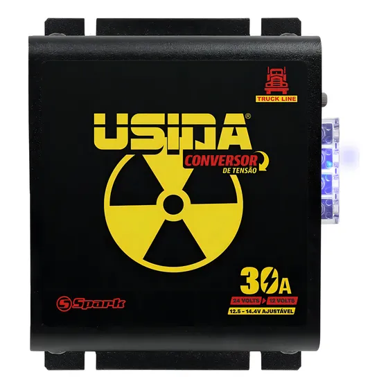 Conversor Usina Redutor De Tensão 30a 24v Para 12v