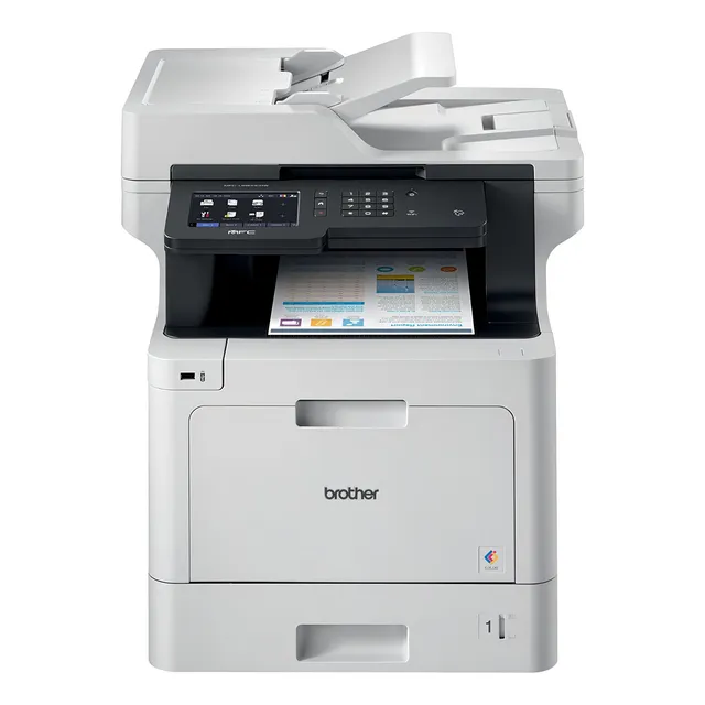 Impresora multifunción a color Brother MFC-L8900CDW con wifi 127V