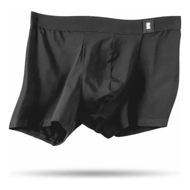 Kit Com 3 Cuecas Boxer Preta Bunker (original)