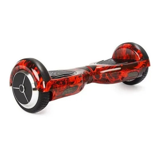 Skate eléctrico hoverboard Ydtech Smart Balance Rojo camuflado 6.5"