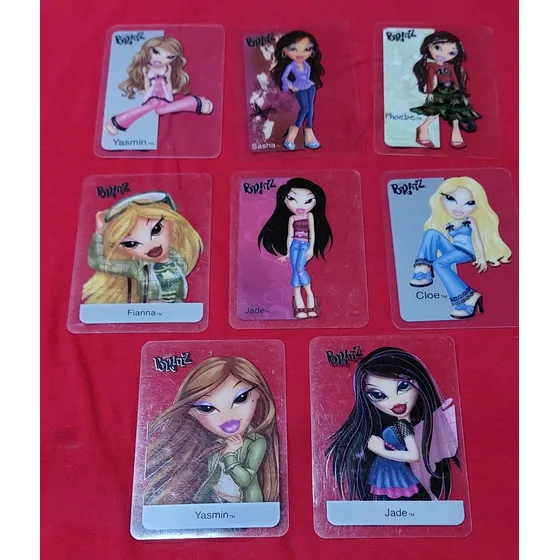 Lote 8 Lamincards Bratz Precio Por Todas Miden 7 Cm X 9 Cm