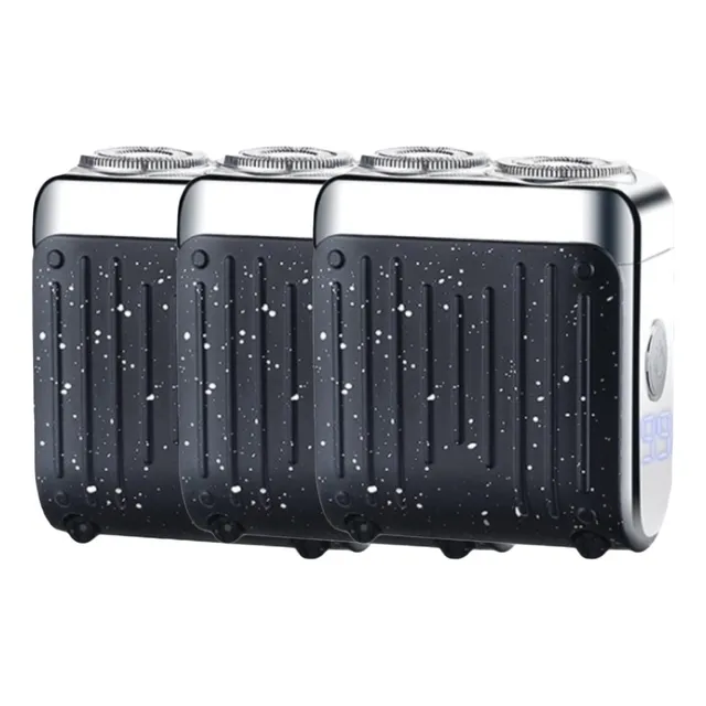 Da 3 Afeitadora Eléctrica De Barba Skyworth Traveller Mini
