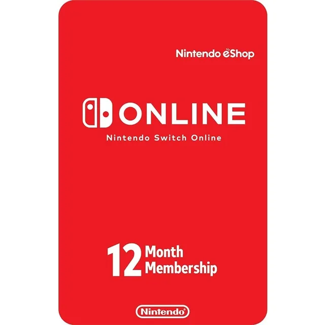 Nintendo Switch Online Membresia 12 Meses [ Código Digital ]