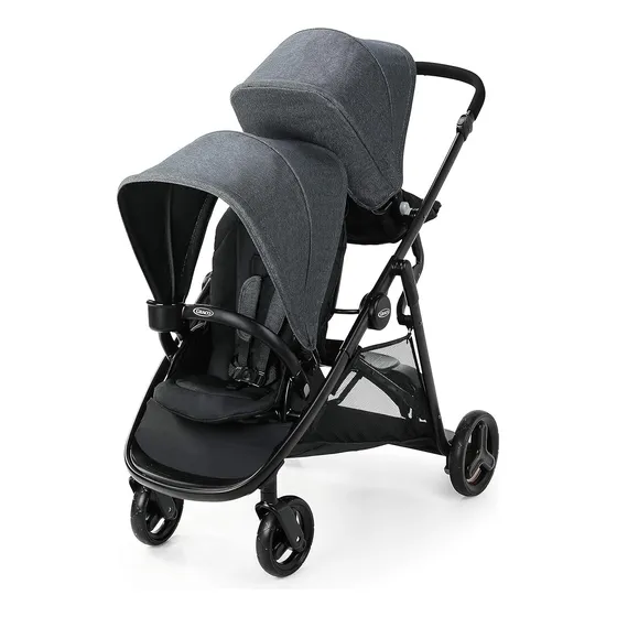 El Cochecito Doble Graco Ready2grow 2.0 Cuenta Con Asiento