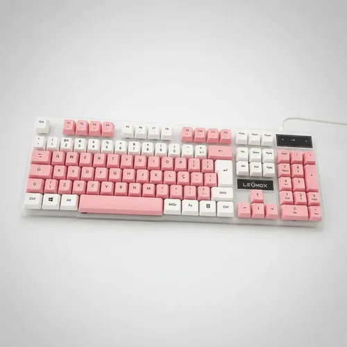 Teclado Mecanico Outemu Red 60% Rosa Oex Usb Ziggy Tc607rs | Frete