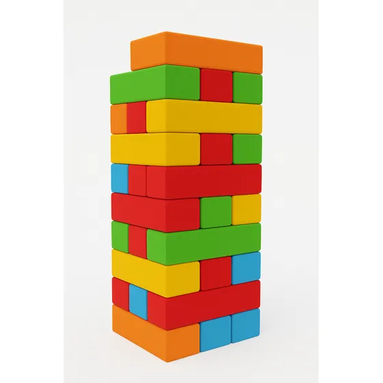 Torre Gigante 21 Piezas Juego Destreza Envío Gratis