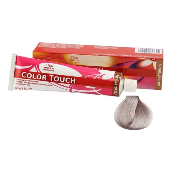 Tonalizante Wella Color Touch 8.81 Lou Claro Per Acizentado