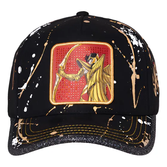 Gorra Capslab Caballeros Del Zodiaco Original Negro Unico Sagitario