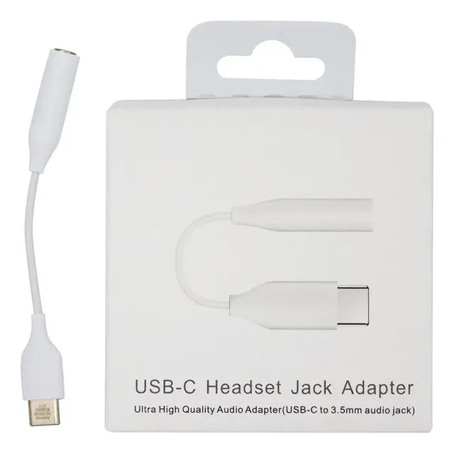 Adaptador Tipo C A Audio 3.5 Compatible Con Samsung - D817