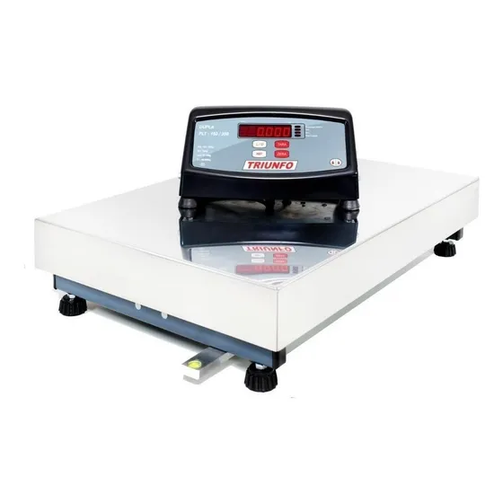 Balança Digital Triunfo Plt 150/300 Sem Bateria 300kg 127/220v Cor Preto 127/220V